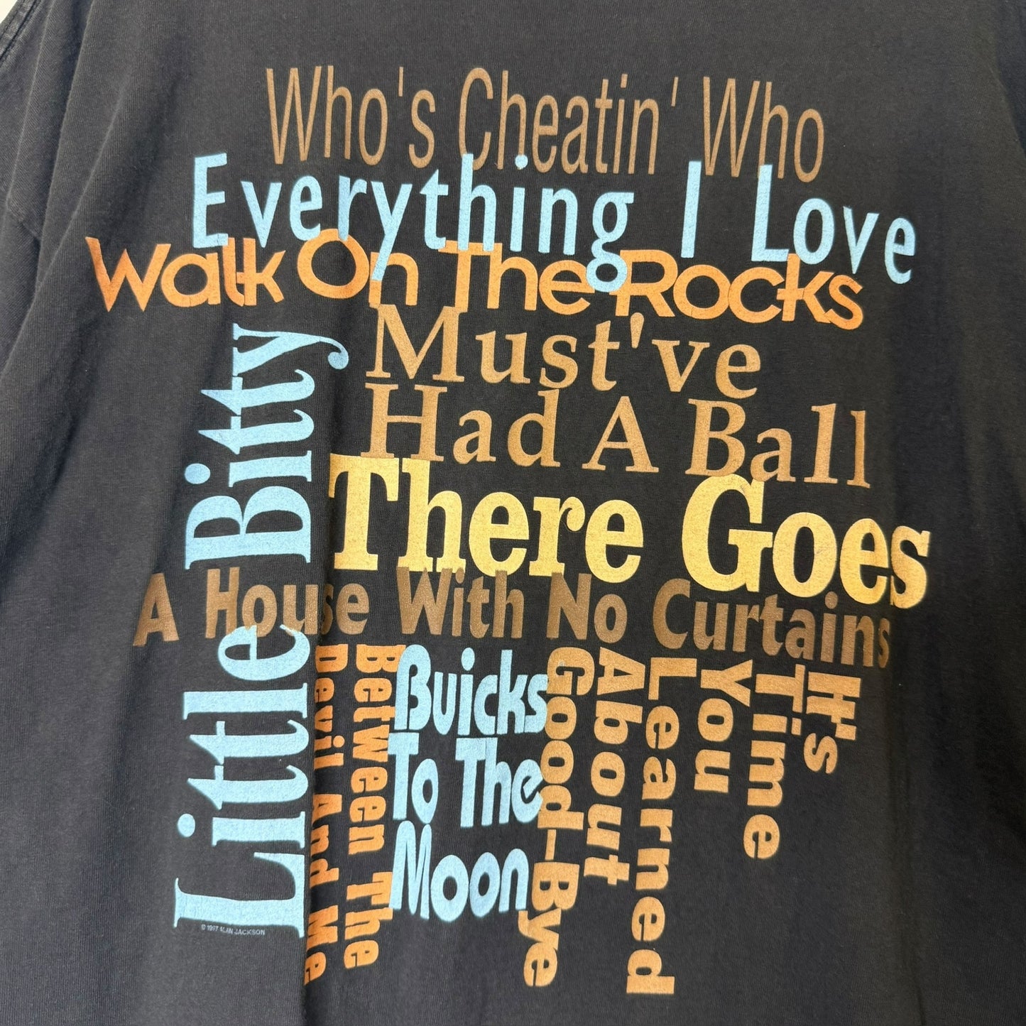 90s Alan Jackson T-Shirt Sz 2XL