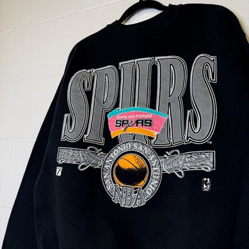 90’s San Antonio Spurs NBA Crewneck Sz L (B2089)