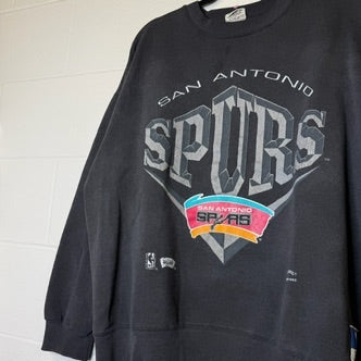 90’s San Antonio Spurs NBA Crewneck Sz L (B2096)
