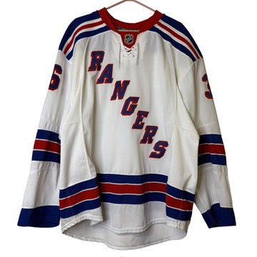 90s New York Rangers Hockey NHL Jersey Reebok Dale Byers Game Worn (B1980)