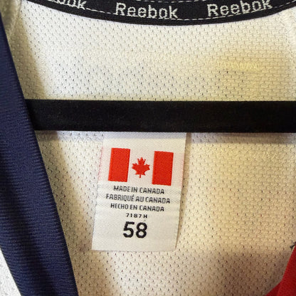 90s Washington Capitals Dale Byers NHL CCM Jersey Game Worn (B1965)