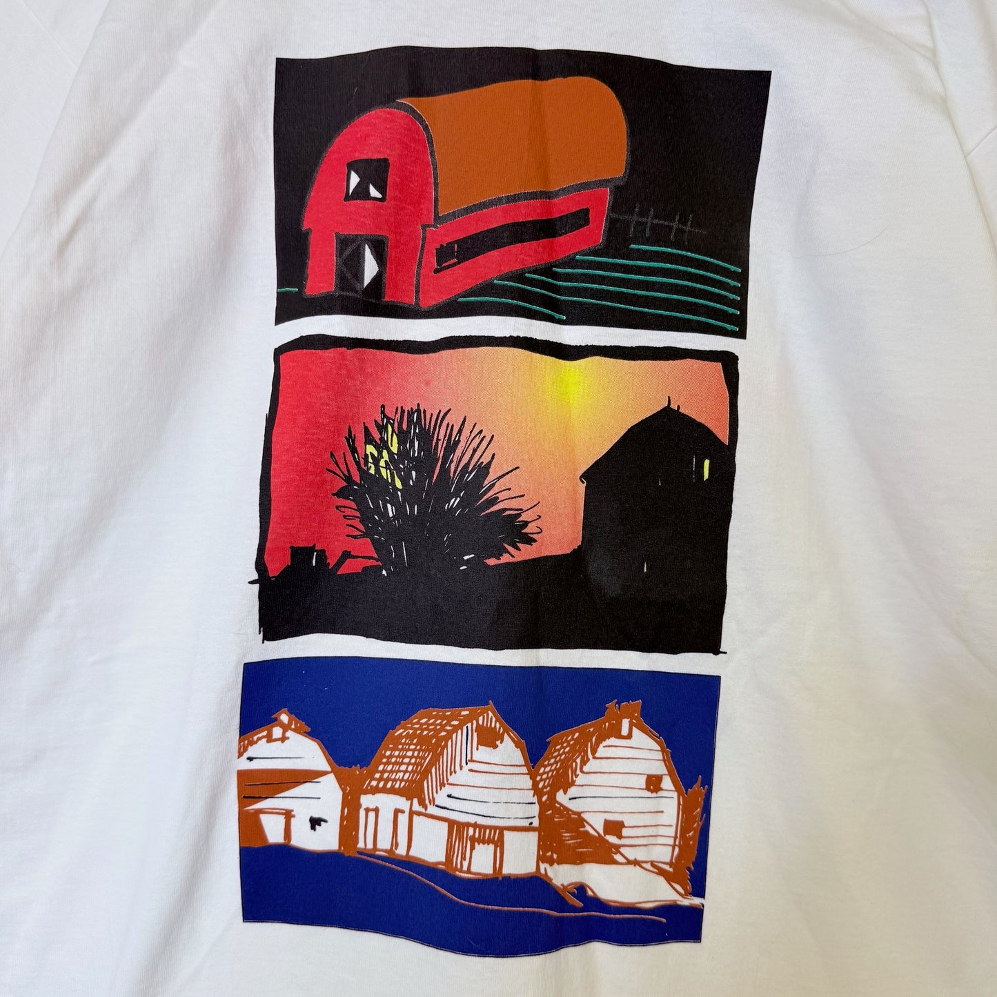 90s Barenaked Ladies The Barns Exhibit Band T-Shirt Sz XL (B2556)