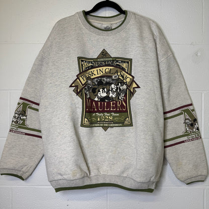 90's Disney Pigskin Classic Mickey Mouse Crewneck (B2455)