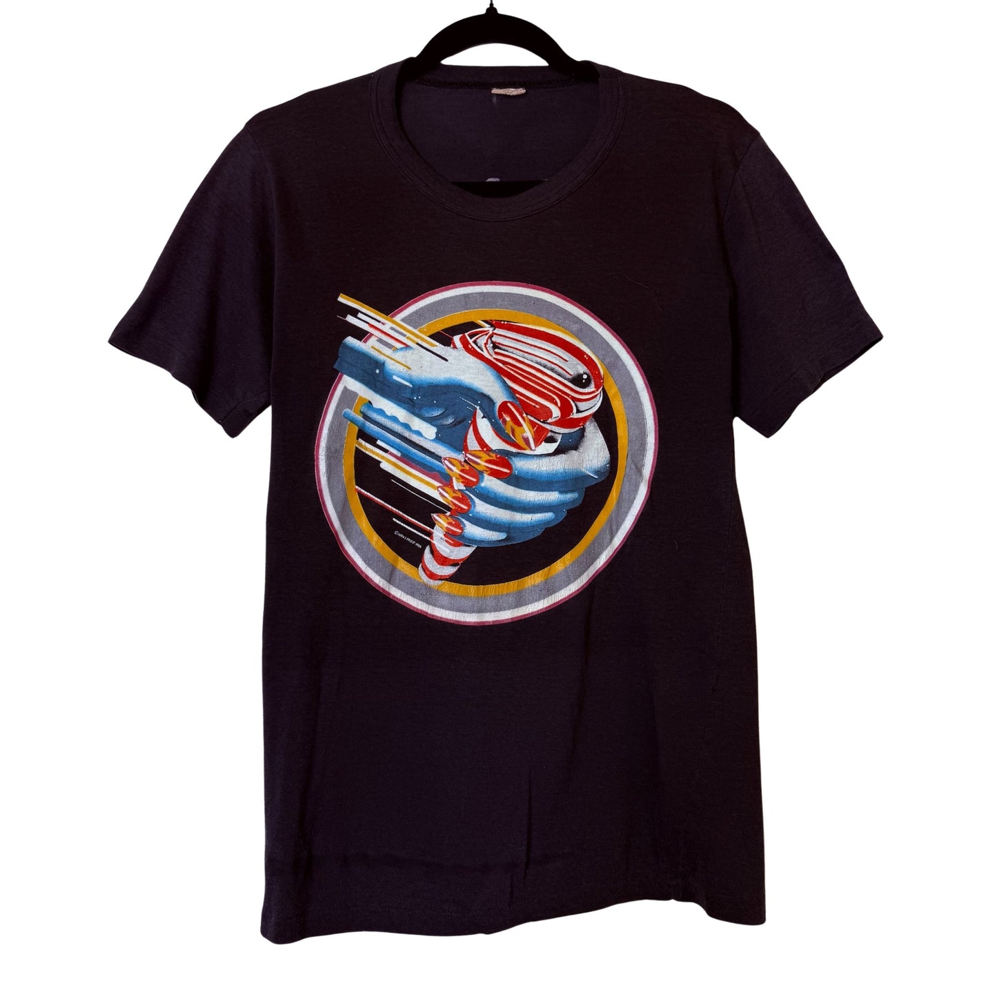 1986 Judas Priest Turbo Tour T-shirt Sz L (B2500)