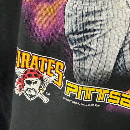 90s Jason Kendall Pittsburgh Pirates MLB Coin T-Shirt Sz XL