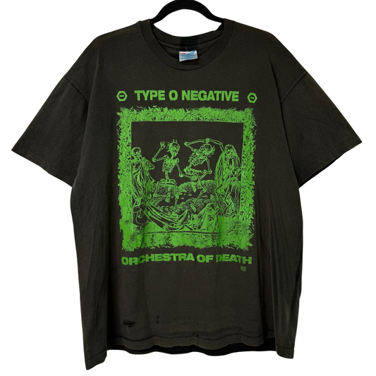 90s Type O Negative Orchestra of Death (Backstage Pass) Band T-Shirt SZ XL