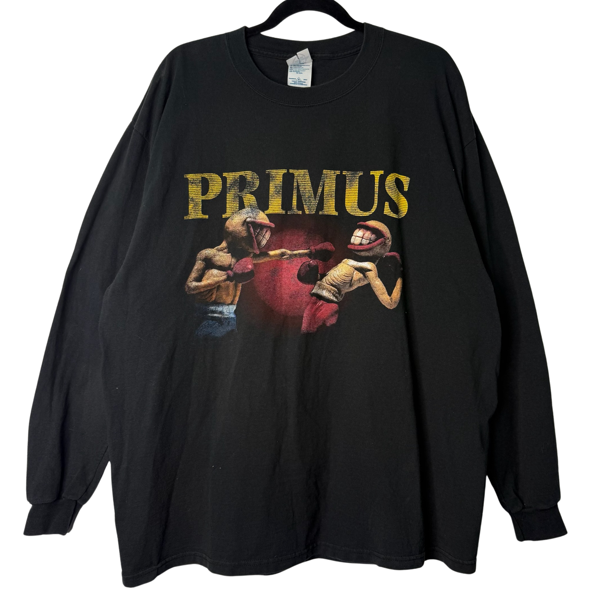 2003 Primus Tour De Fromage Band Long Sleeve Shirt Sz XL