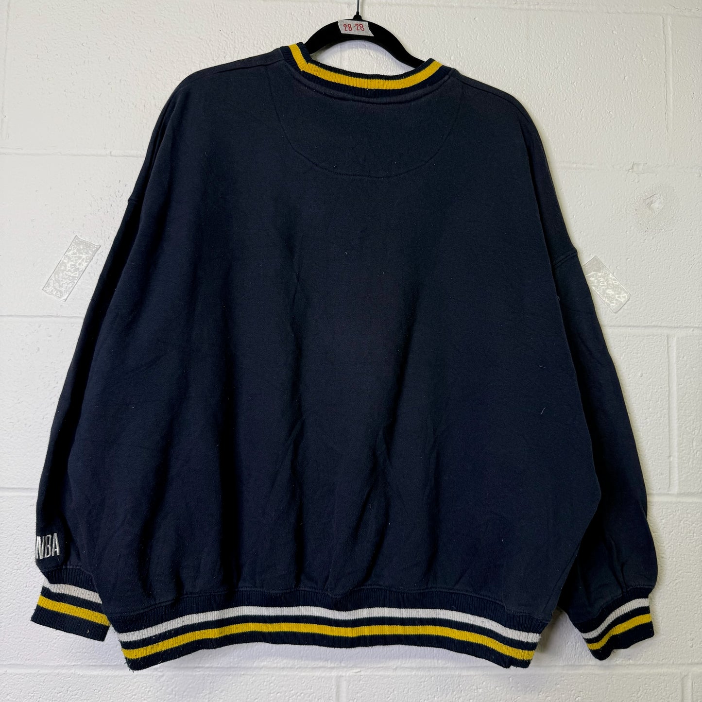 90s Indiana Pacers NBA Crewneck Sz XL (B663)