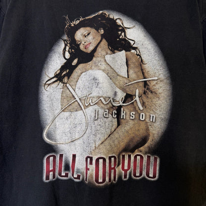 90's Janet Jackson Tour T-Shirt Sz L (B2258)