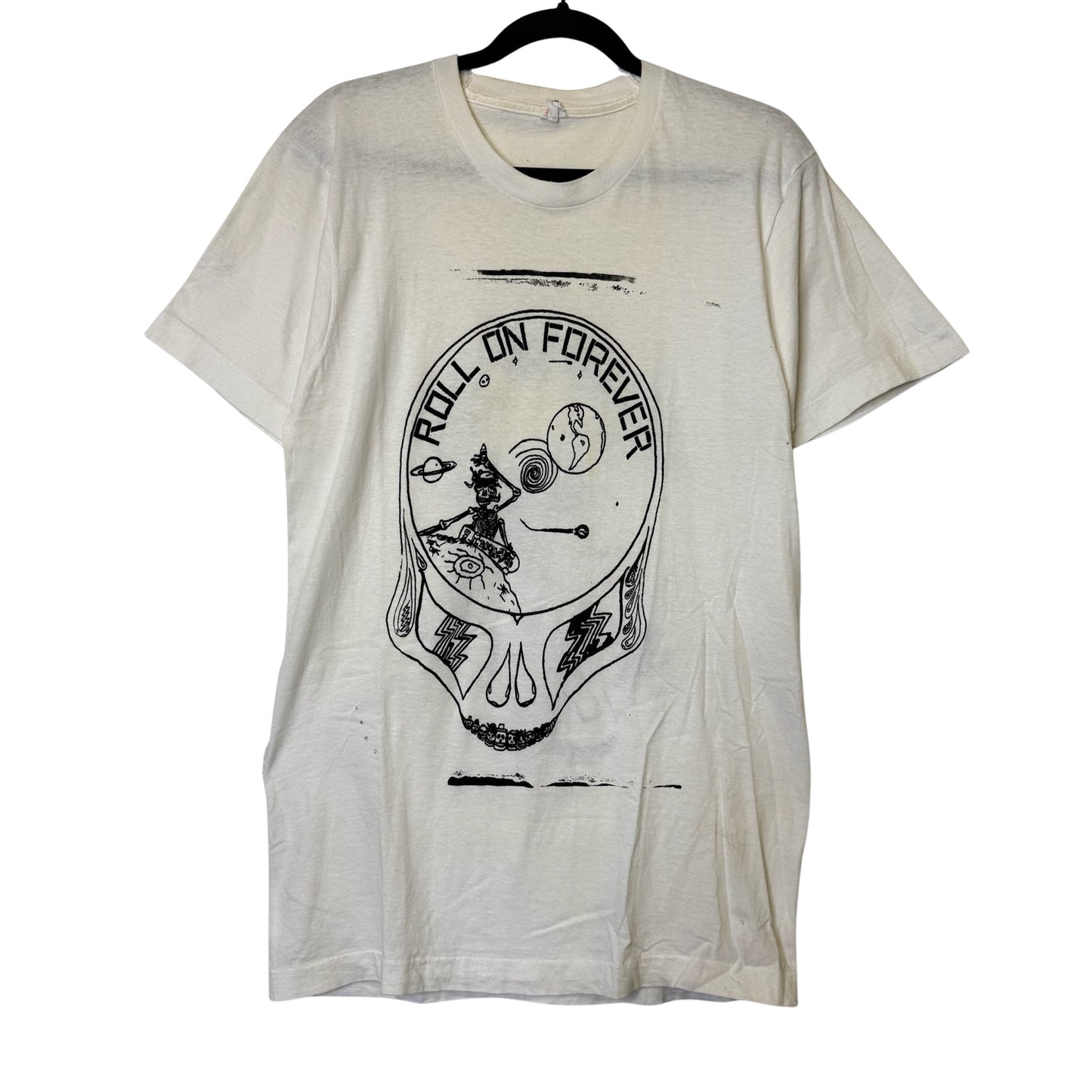 90s Roll on Forever T-Shirt Sz L (B2494)