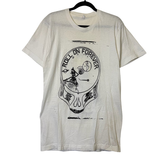 90s Roll on Forever T-Shirt Sz L (B2494)