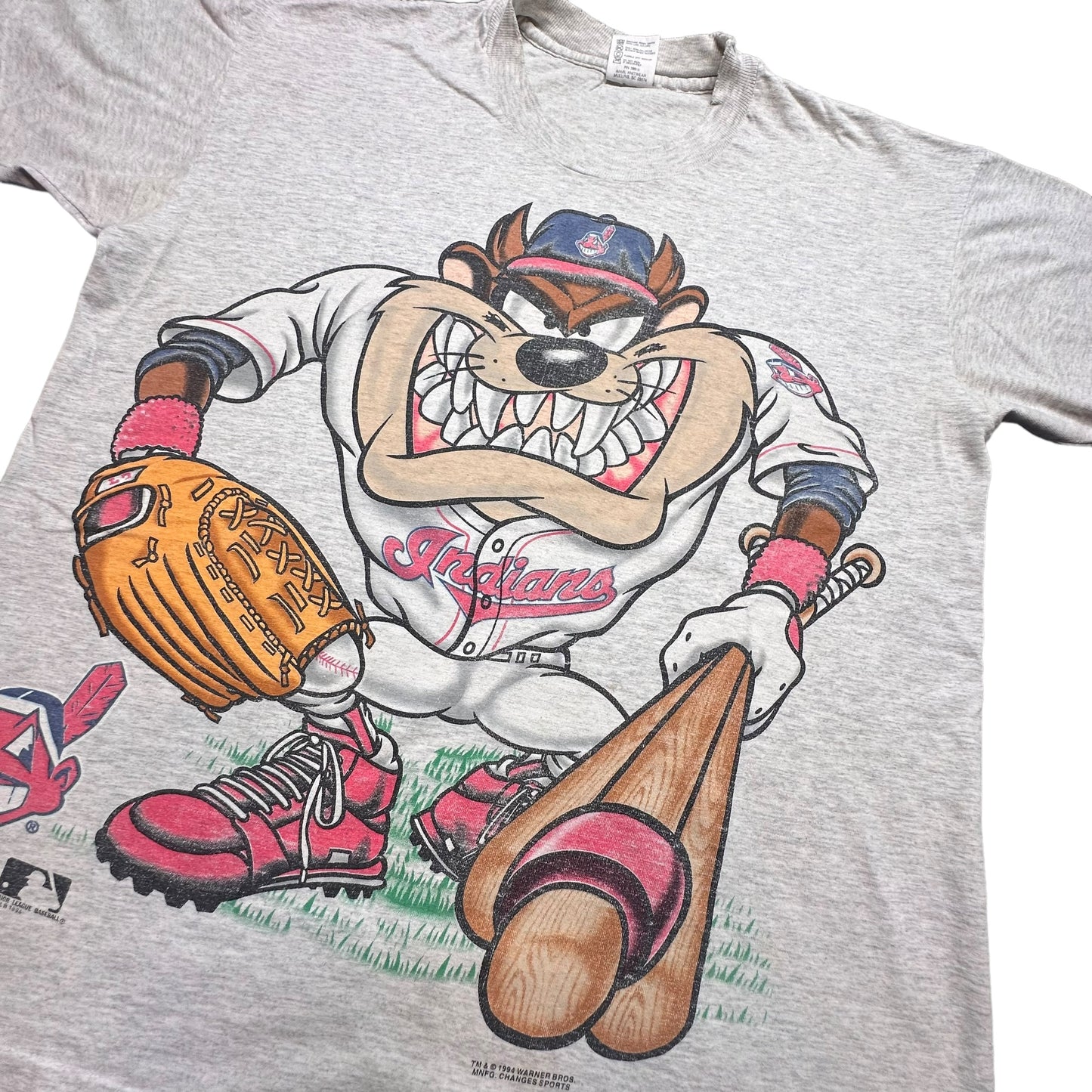 90s Taz Cleveland Indians T-Shirt Sz XL (A6050)