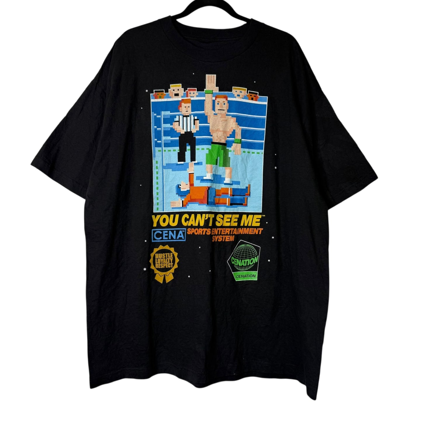 2000s John Cena Can't See Me WrestlingT-shirt Sz 2XL (B1672)