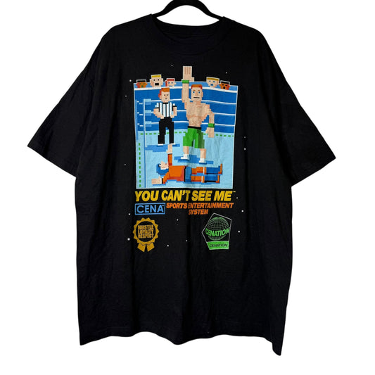 2000s John Cena Can't See Me WrestlingT-shirt Sz 2XL (B1672)