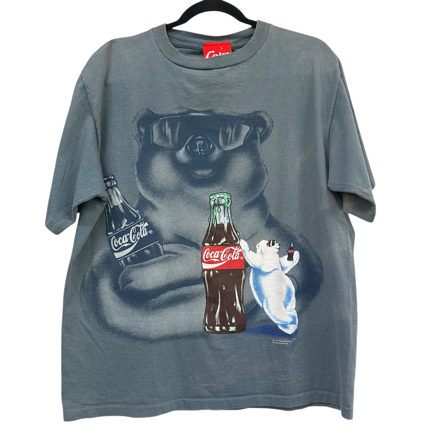 1993 Coca Cola Polar Bear T-shirt Sz XL (A4634)