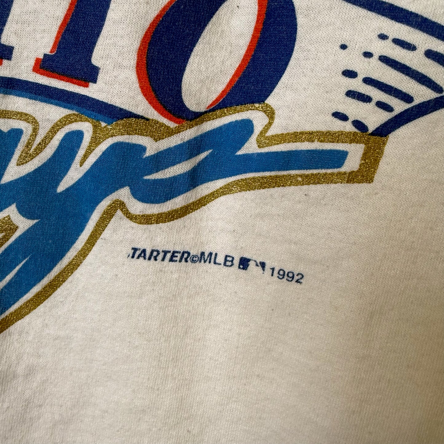 1992 Toronto Blue Jays MLB World Champs T-Shirt Sz XL (B2637)