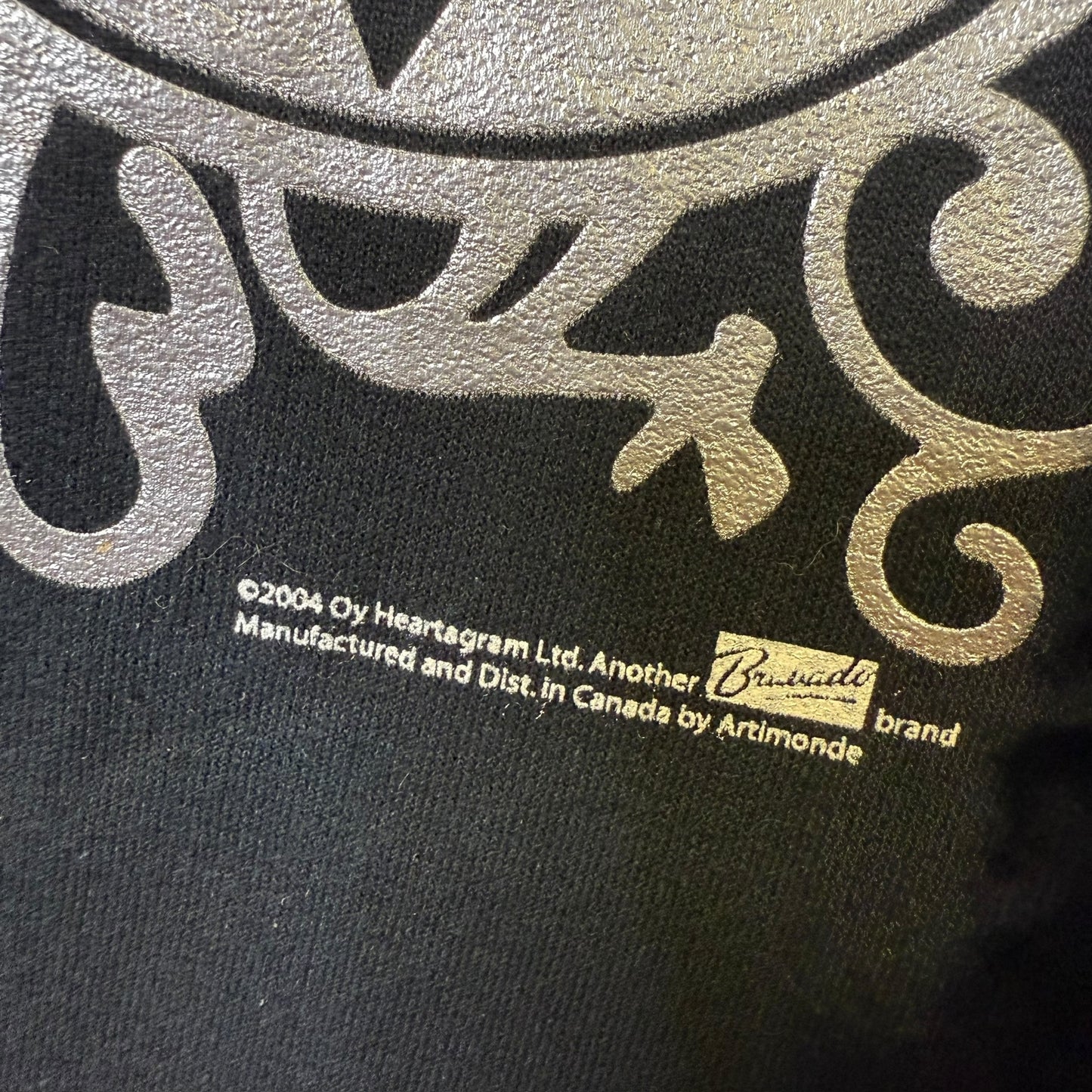 2004 HIM Heartagram Hoodie Sz XL