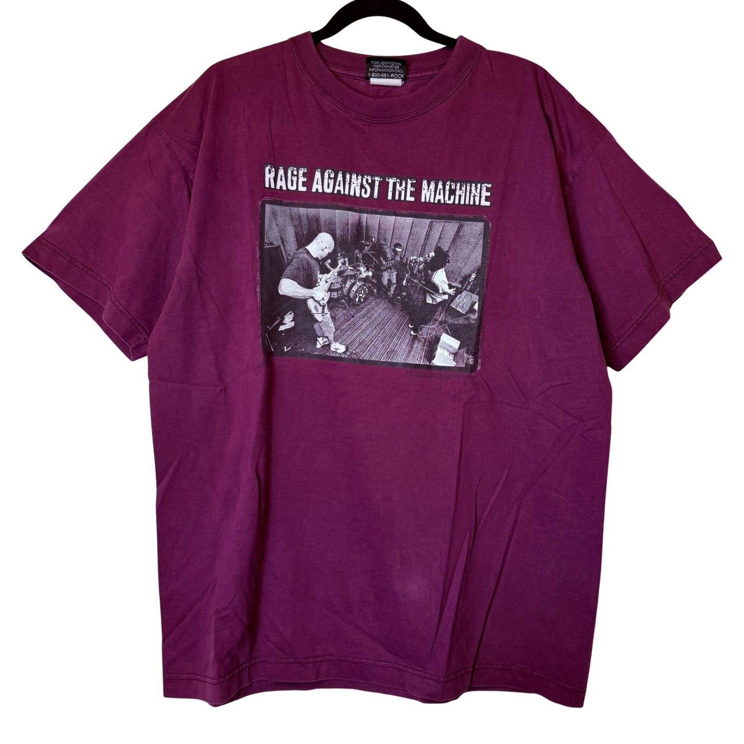 90’s Rage Against The Machine Band T-shirt Sz XL (B2136)