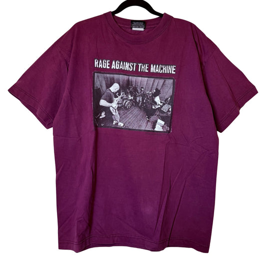 90’s Rage Against The Machine Band T-shirt Sz XL (B2136)