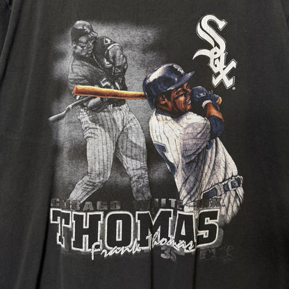 90's Chicago White Sox Frank Thomas MLB T-shirt Sz 2XL (B579)