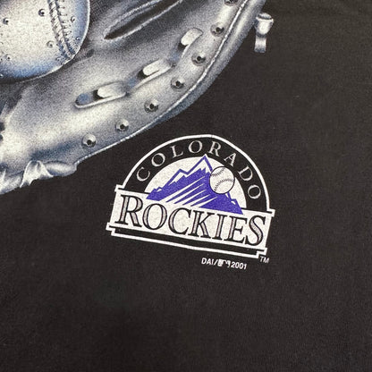 2001 Colorado Rockies MLB T-shirt Sz XL (A2083)