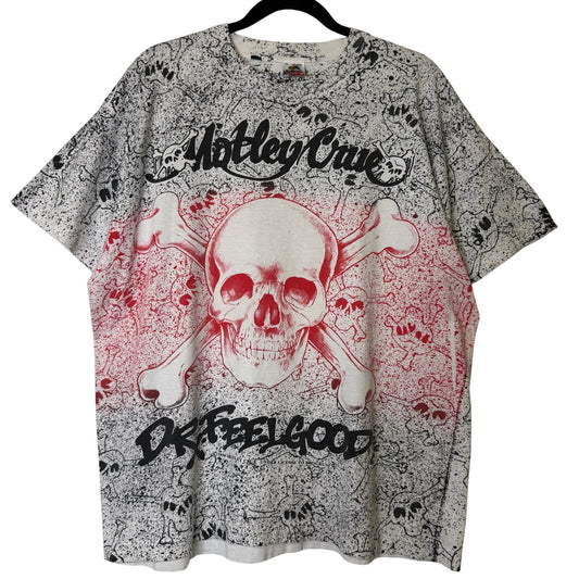 90s Motley Crue Dr Feel Good Band T-Shirt Sz XL (B2893)