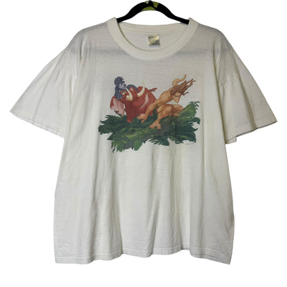 90s Tarzan Disney T-shirt Sz XL (B1714)
