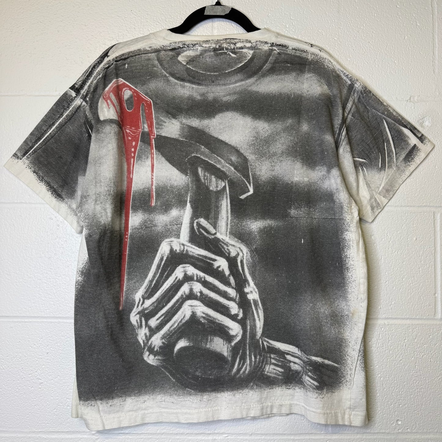 90's Iron Maiden All Over Print AOP T-Shirt XL