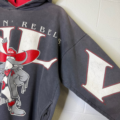 90s UNLV Rebels NCAA Spellout Hoodie (B2459)