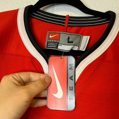 2000s Nike Team Canada Hockey Jersey Sz L (B1974)
