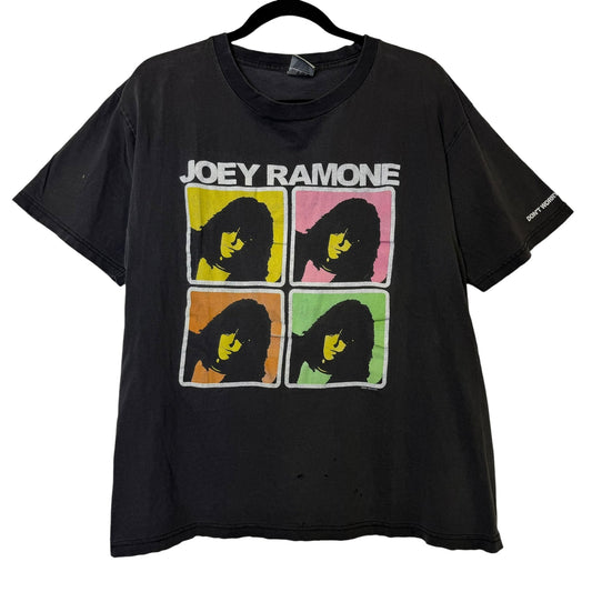 2002 Joey Ramone Warhol Style T-Shirt Sz L (B349)