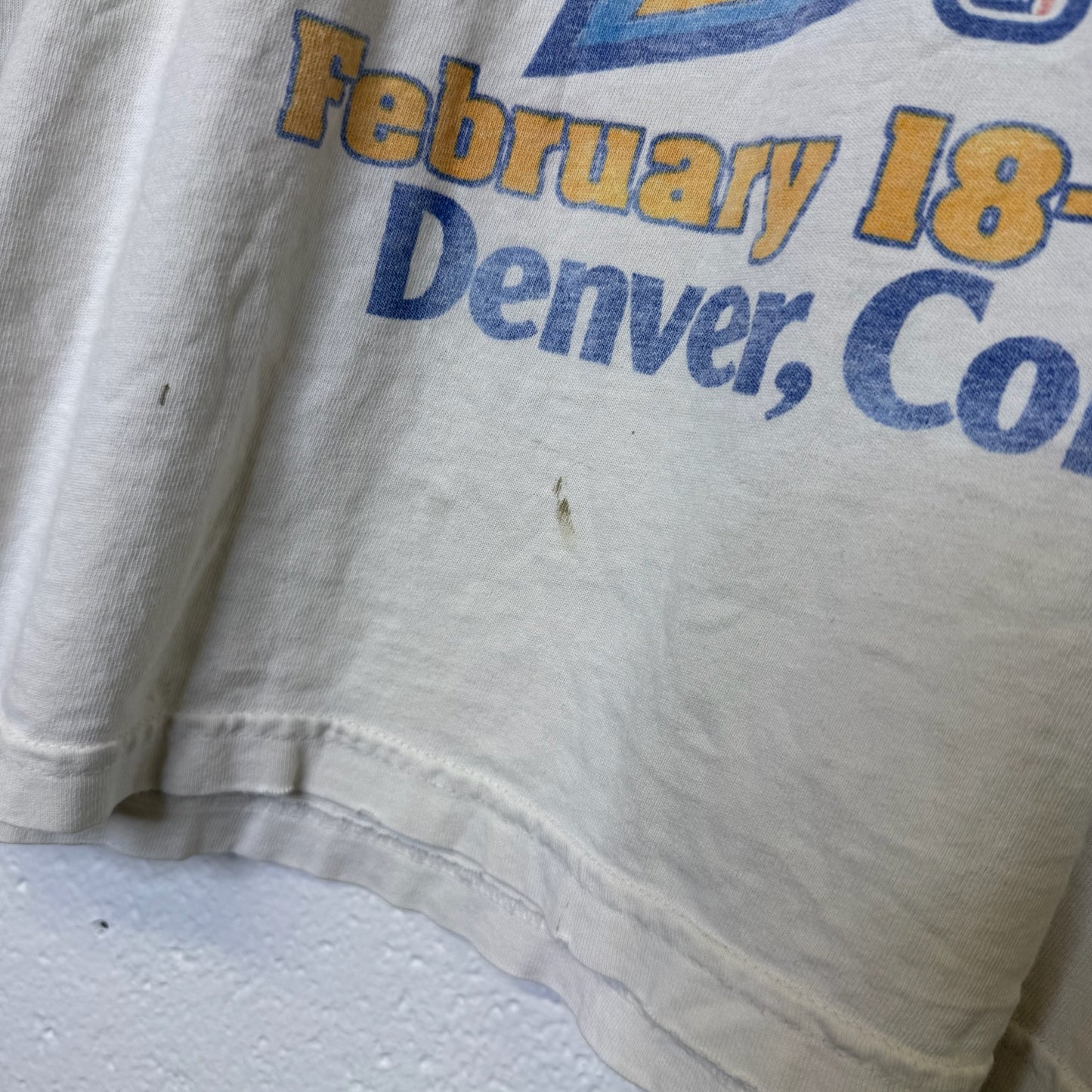 2005 NBA All Star Game Denver Colorado T-Shirt Sz XL (A6353)