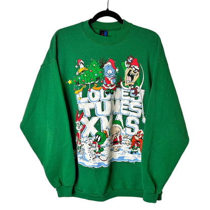 1993 Looney Tunes Christmas Crewneck(A8063)