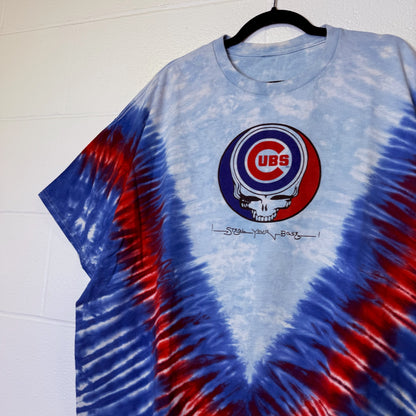 90’s Chicago Cubs MLB Tye Dye T-Shirt (B2365)