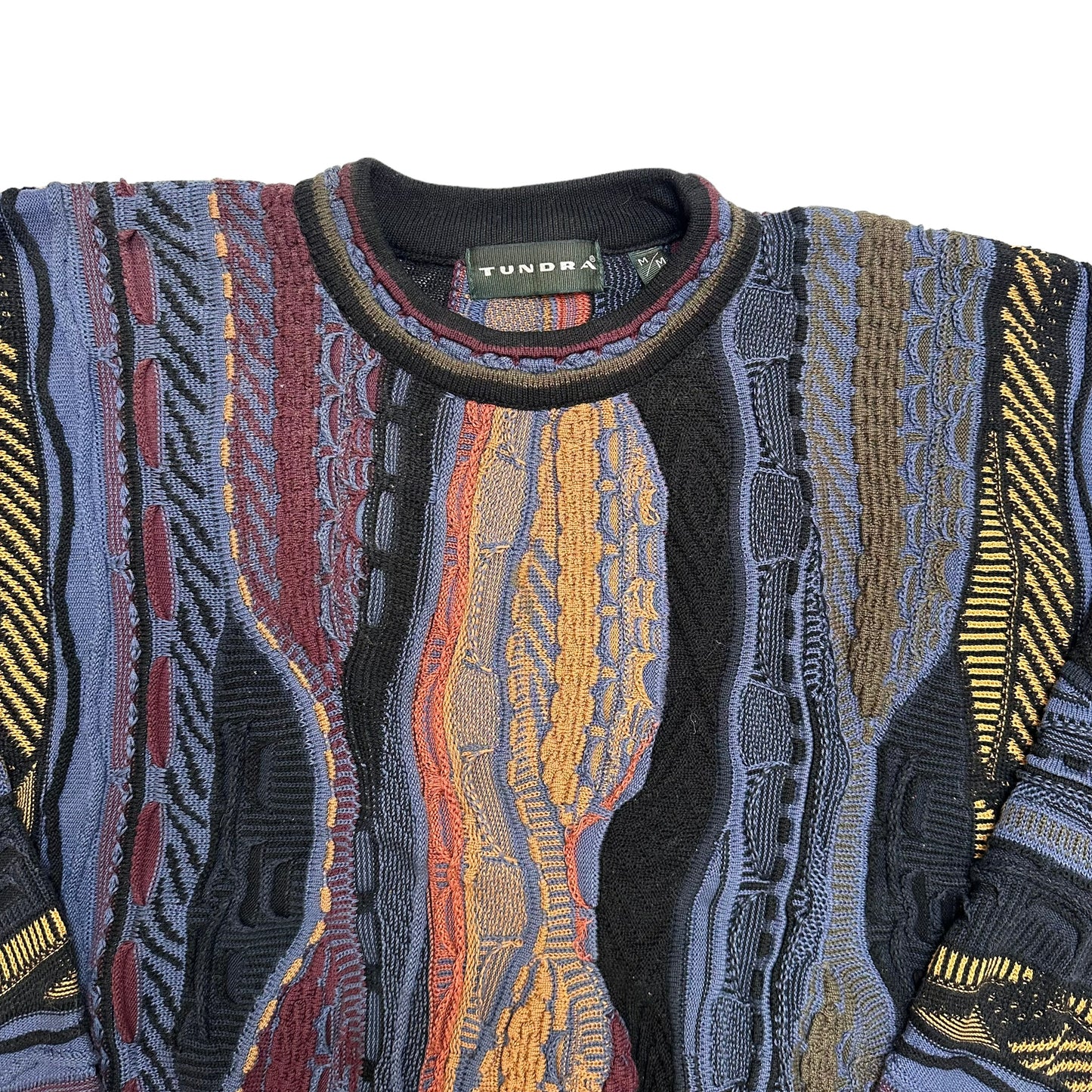 90s Coogi Inspired Sweater Sz M (A3303b)