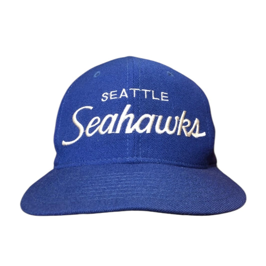 90s Seattle Seahawks Sports Specialties NFL Script Hat