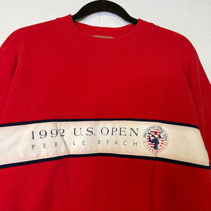1992 U.S. Open Pebble Beach Golf Crewneck Sz XL (B605)