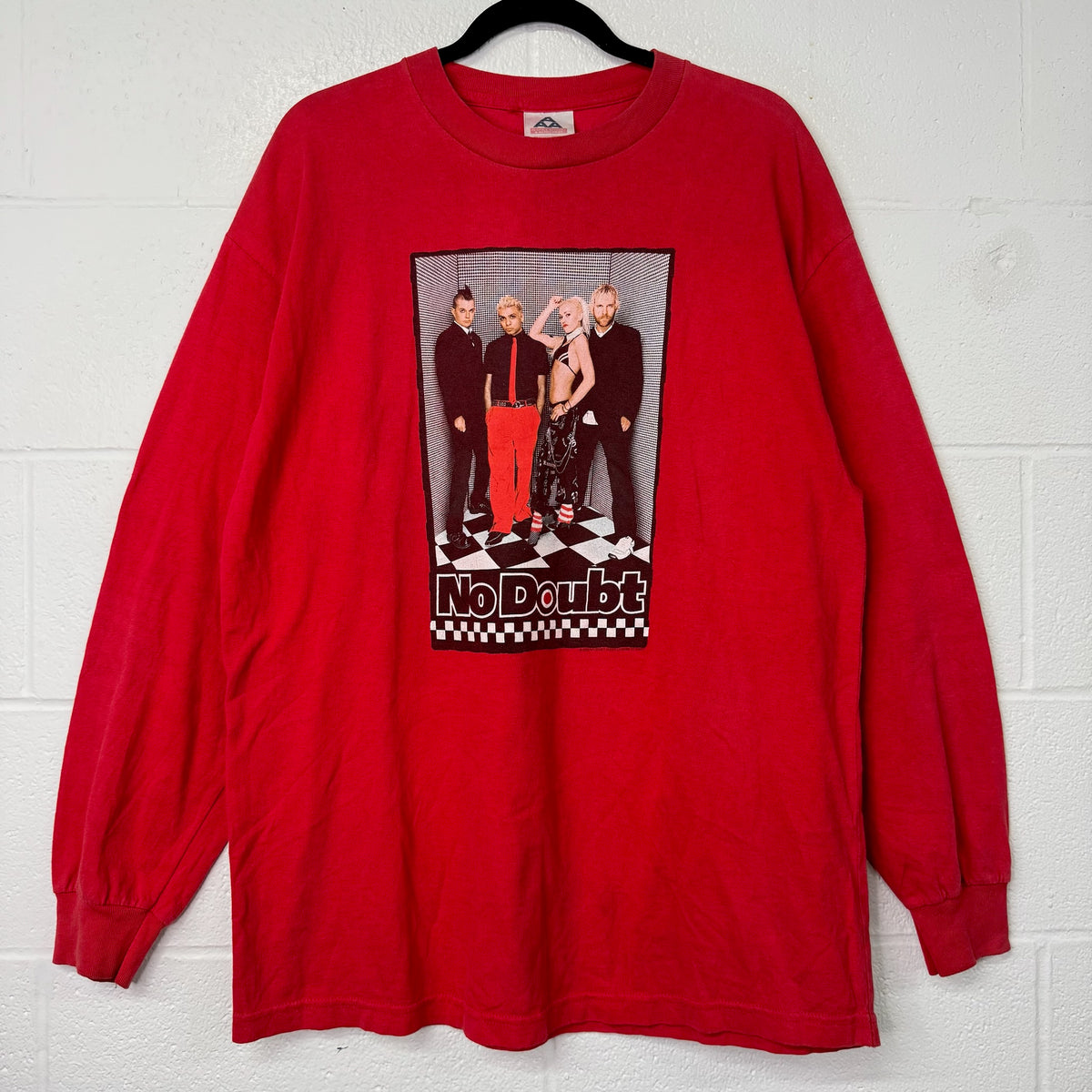 2002 No Doubt Gwen Stefani Band Tour Long Sleeve Shirt Sz XL