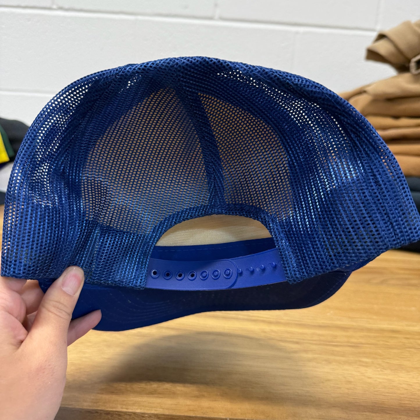 80s Edmonton Oilers NHL Champs Trucker Hat