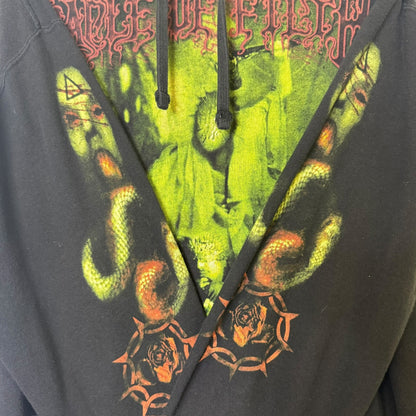 2000s Cradle of Filth Hoodie Sz XL