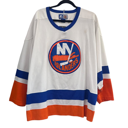 90s New York Islanders Jersey Sz L (A314)