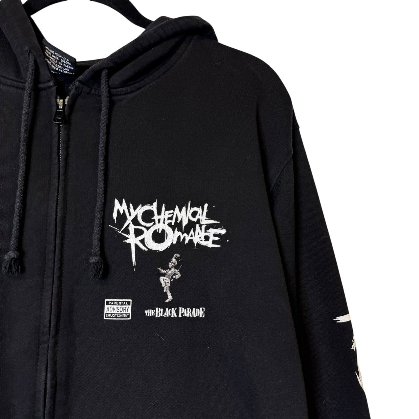2000s My Chemical Romance Black Parade Hoodie Sz L