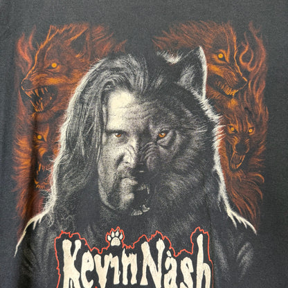 90's NWO Kevin Nash WCW Wrestling T-shirt Sz L (B674)