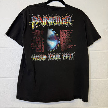 1990 Judas Priest Painkiller T-Shirt Sz M (B2281)