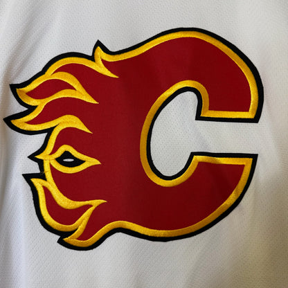 2000s Calgary Flames CCM Hockey NHL Jersey Sz L Deadstock (B1789)