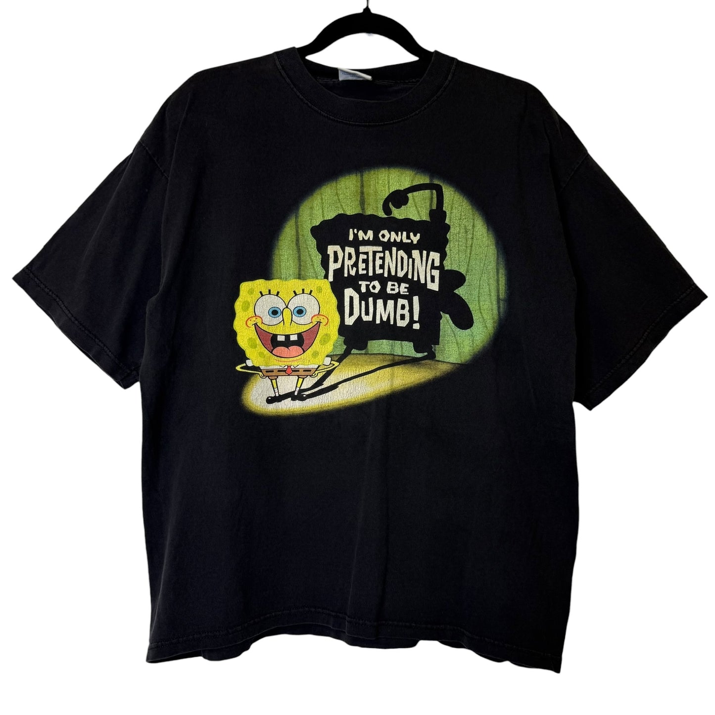 2000s Spongebob T-Shirt Sz L (B1912)