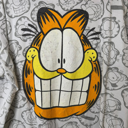 90s Garfield AOP T-shirt Sz XL (A6603)