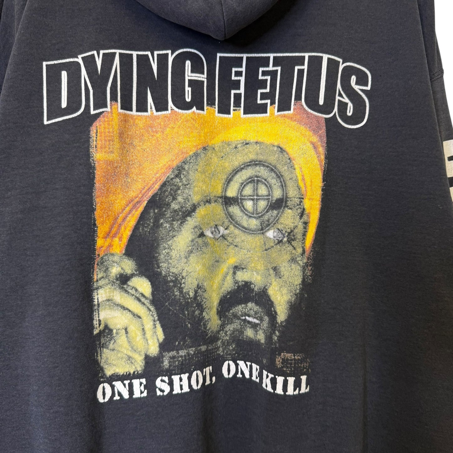2003 Dying Fetus One Shot One Kill Hoodie Sz XL