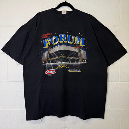 90s Montreal Canadiens NHL Forum T-Shirt Sz XL (B2371)