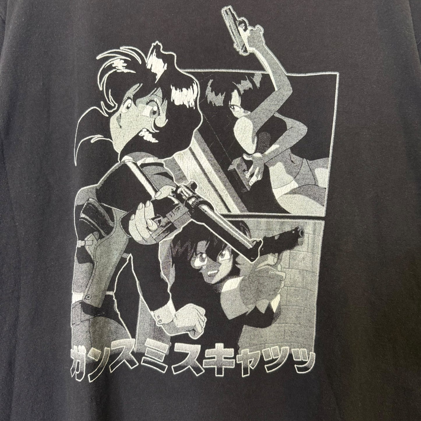 90s Gunsmith Cats Anime T-Shirt Sz XL